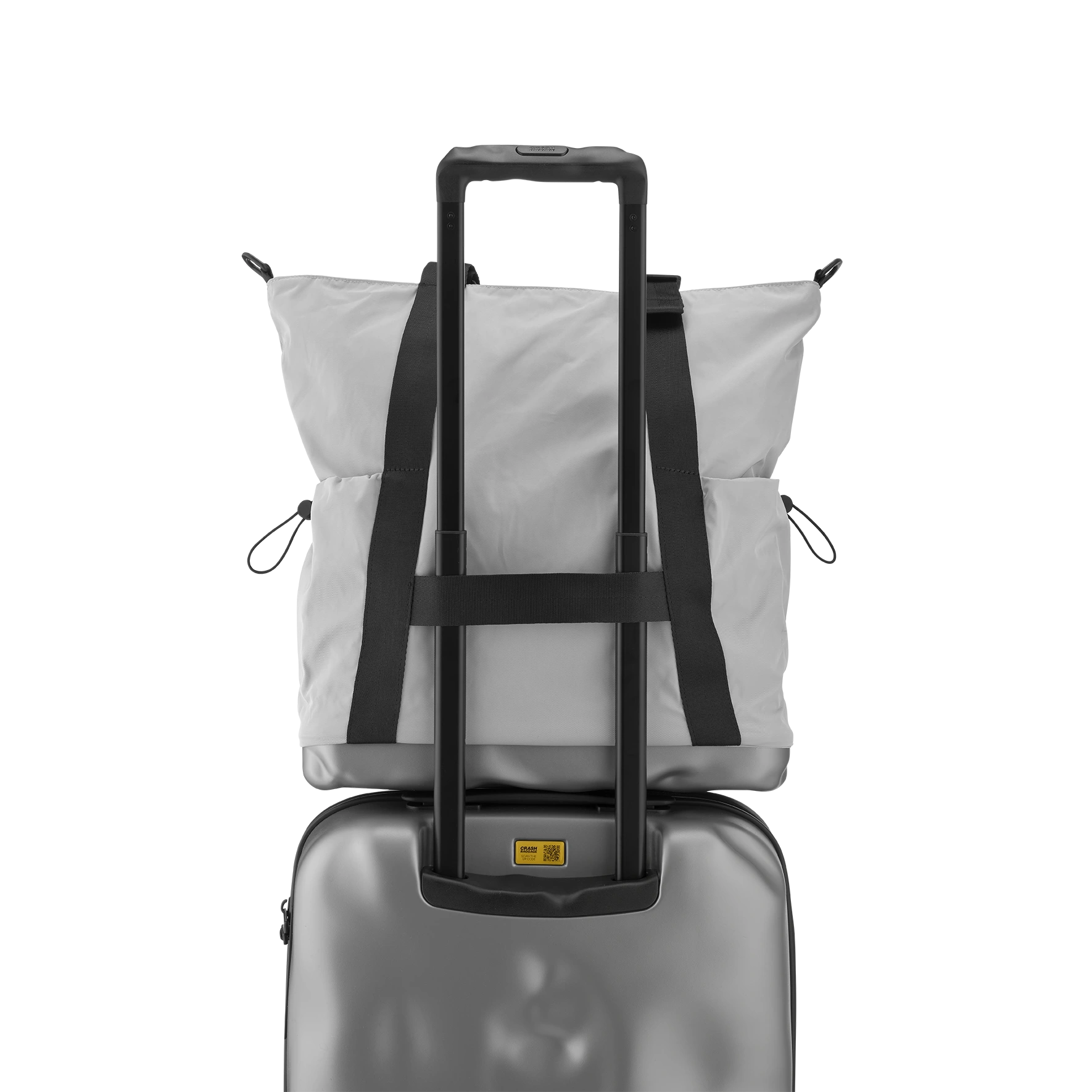 Hard Tote Bag 26L - Silver
