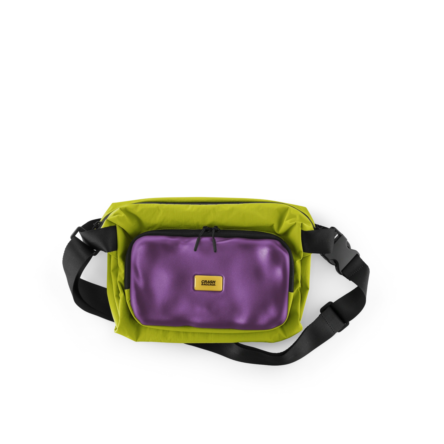 SOFT Crossbody 9L - Acid Green & Violet