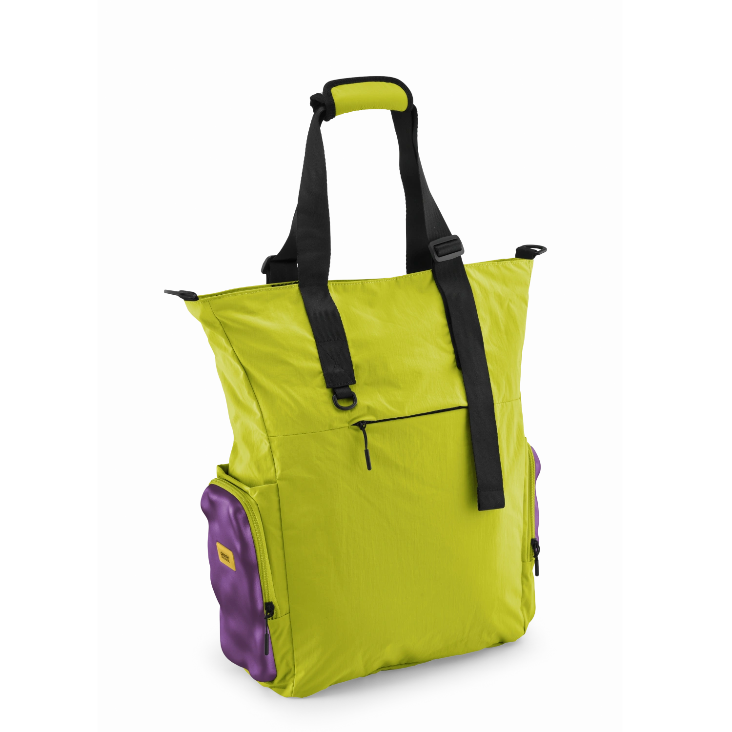 SOFT Side Tote Bag 20.5L - Acid Green & Violet