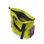 SOFT Side Tote Bag 20.5L - Acid Green & Violet