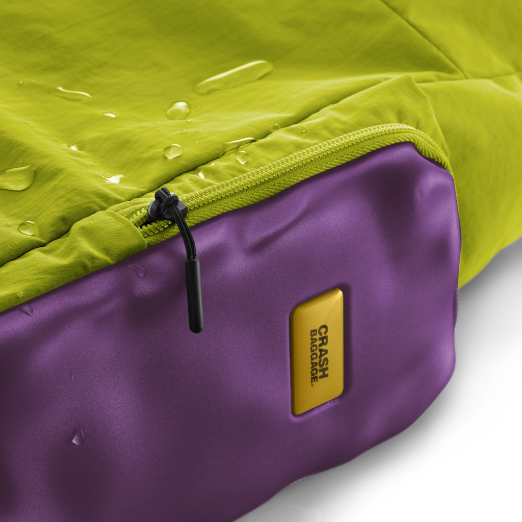 SOFT Side Tote Bag 20.5L - Acid Green & Violet