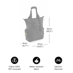 SOFT Side Tote Bag 20.5L - Silver