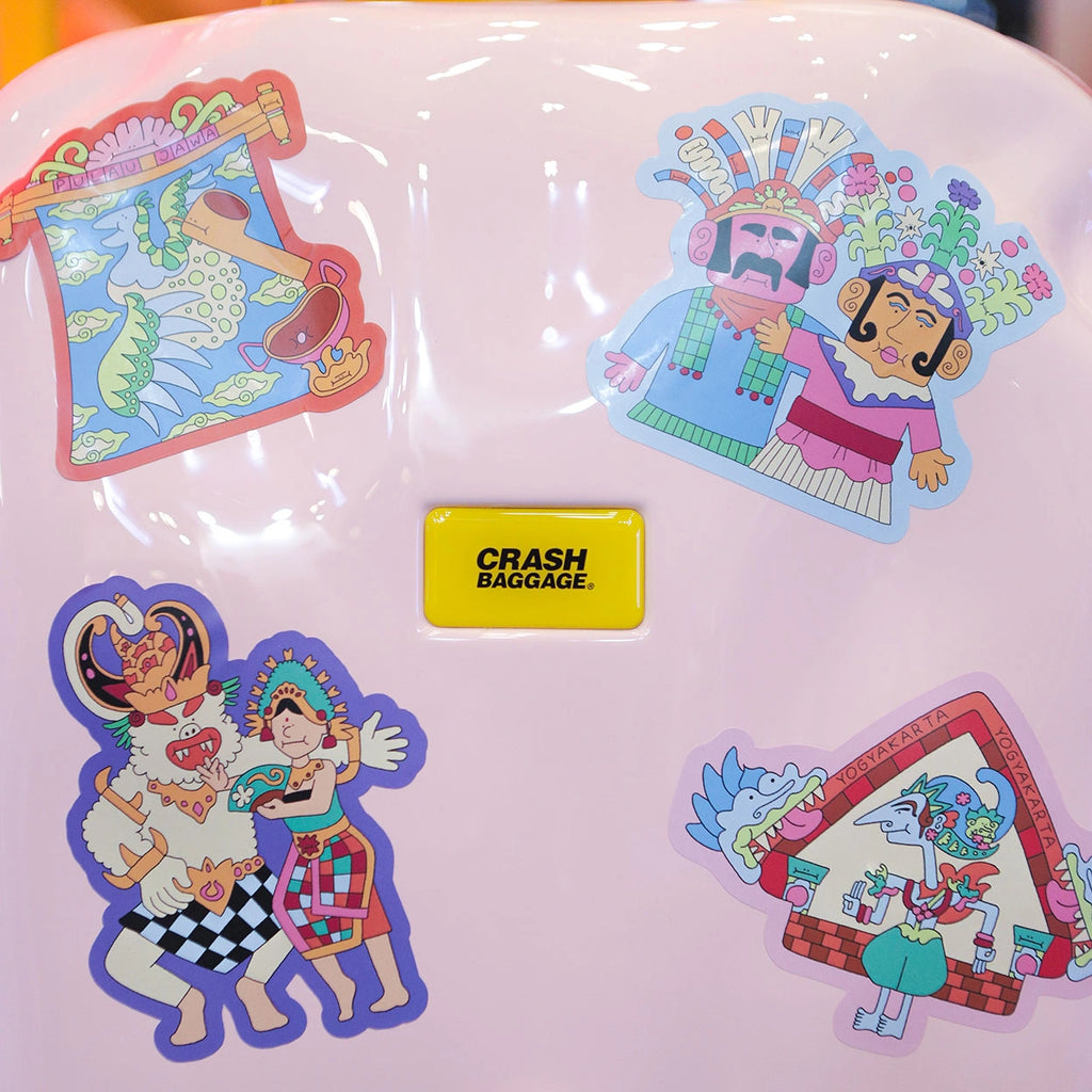 Beautiful Indonesia Sticker Pack - Food Edition (Crash Baggage Indonesia × Bethania Brigitta)