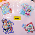 Beautiful Indonesia Sticker Pack - Places Edition (Crash Baggage Indonesia × Bethania Brigitta)