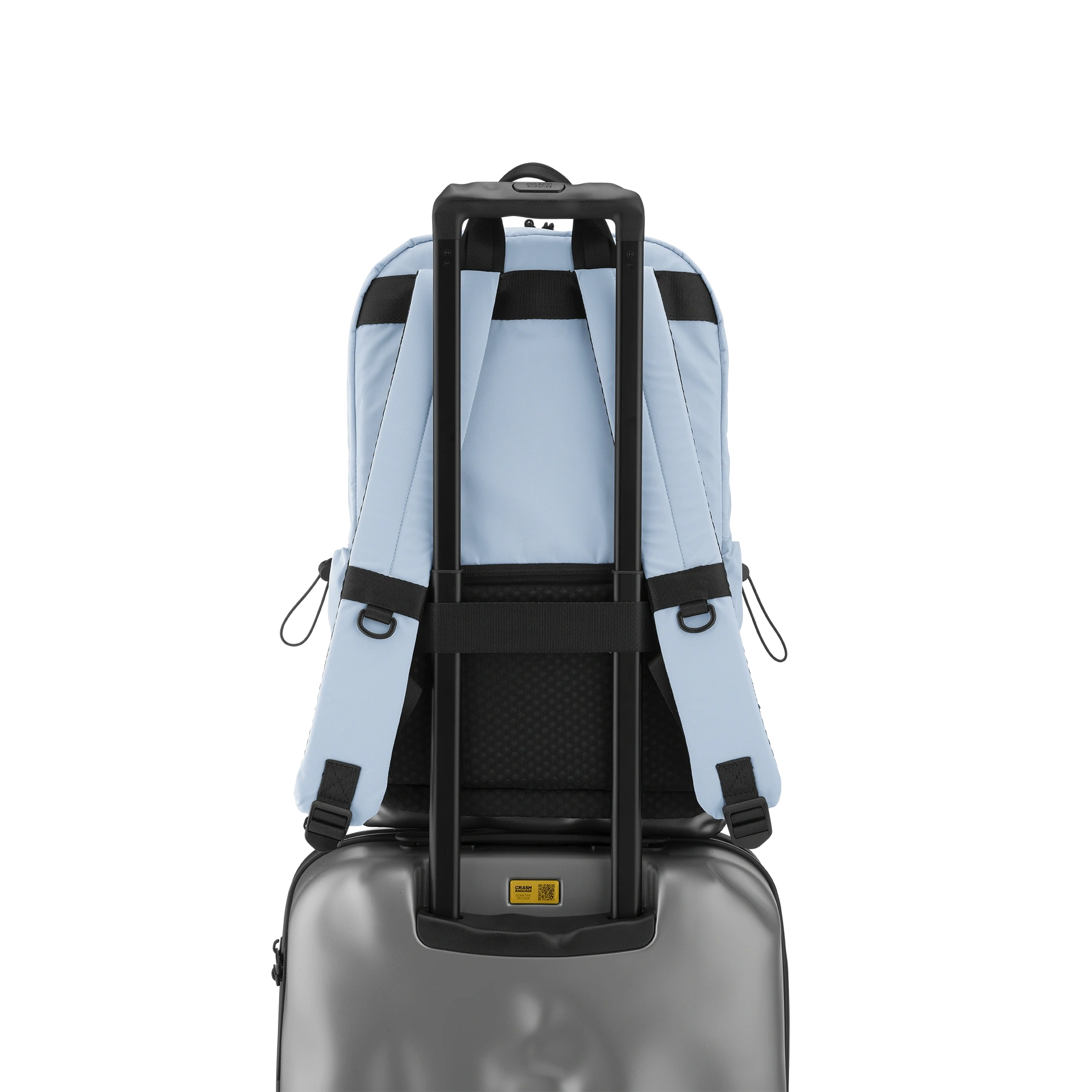 Hard Mesh Backpack 22L - Baby Blue