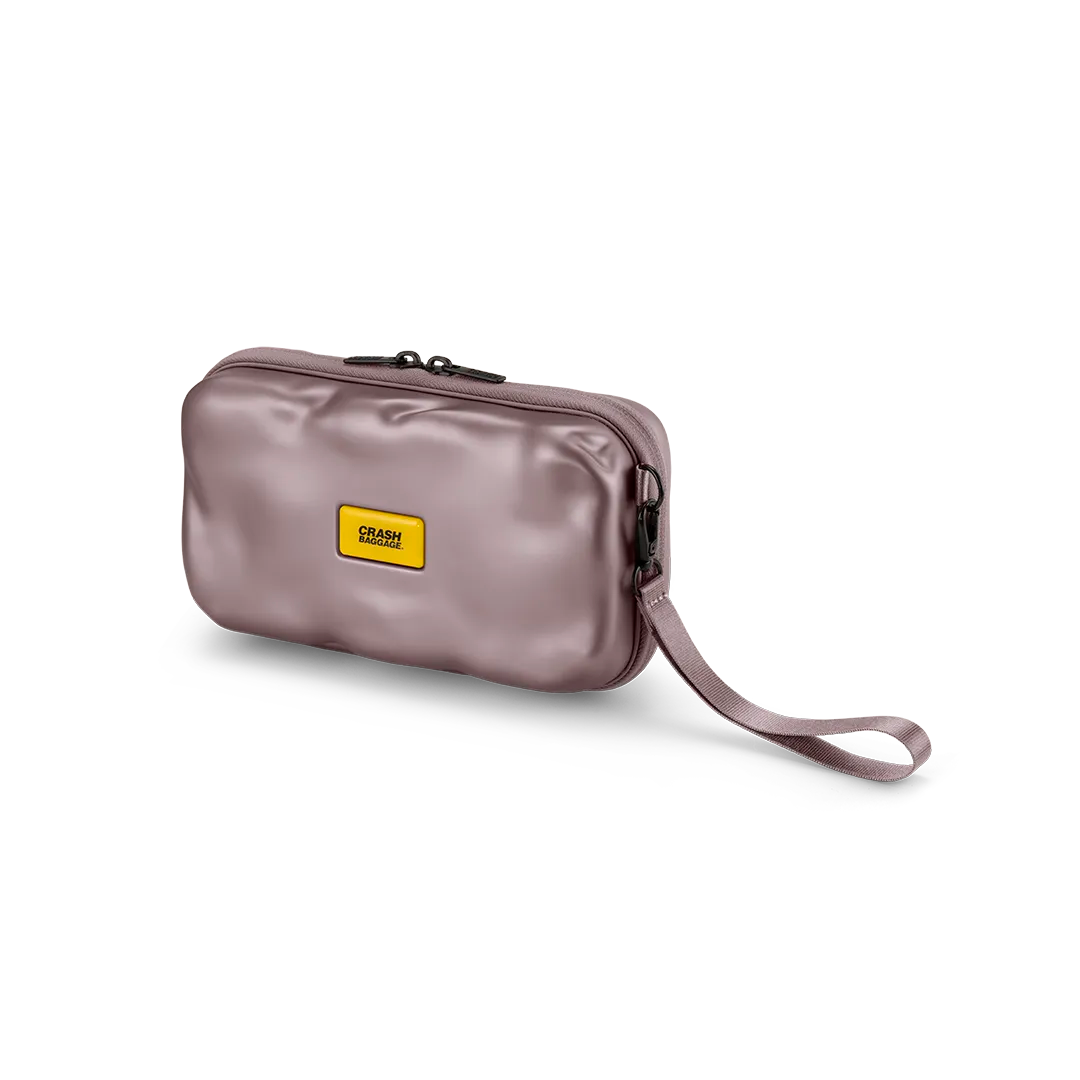 Mini Icon Case - Metal Capsule Dusty Rose