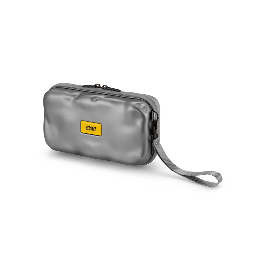 Mini Icon Case - Metal Capsule Raw Steel
