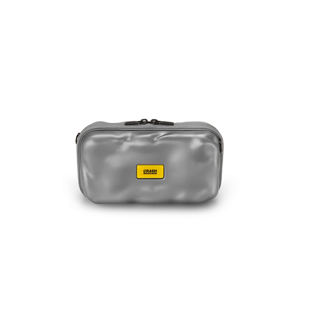 Mini Icon Case - Metal Capsule Raw Steel