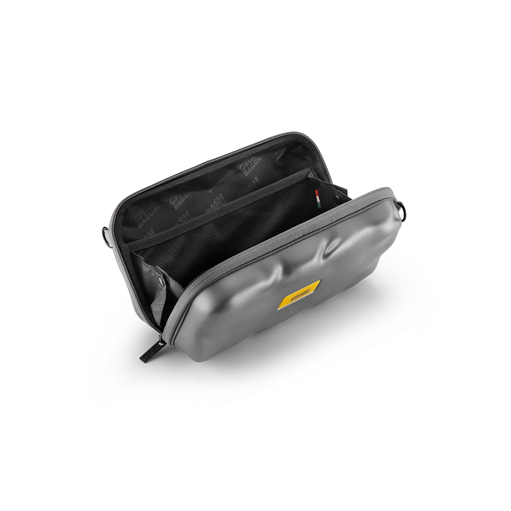 Mini Icon Case - Metal Capsule Raw Steel