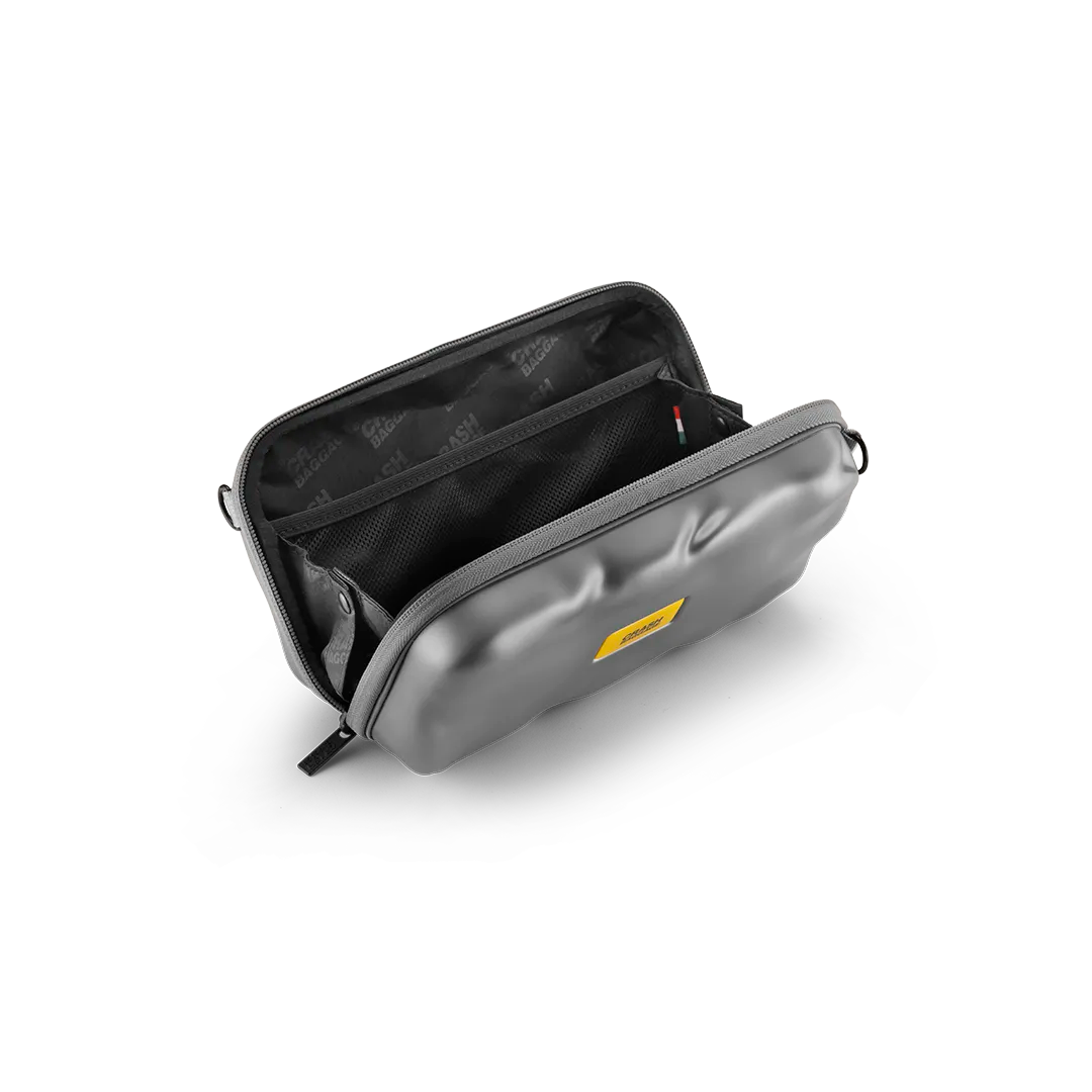 Mini Icon Case - Metal Capsule Raw Steel